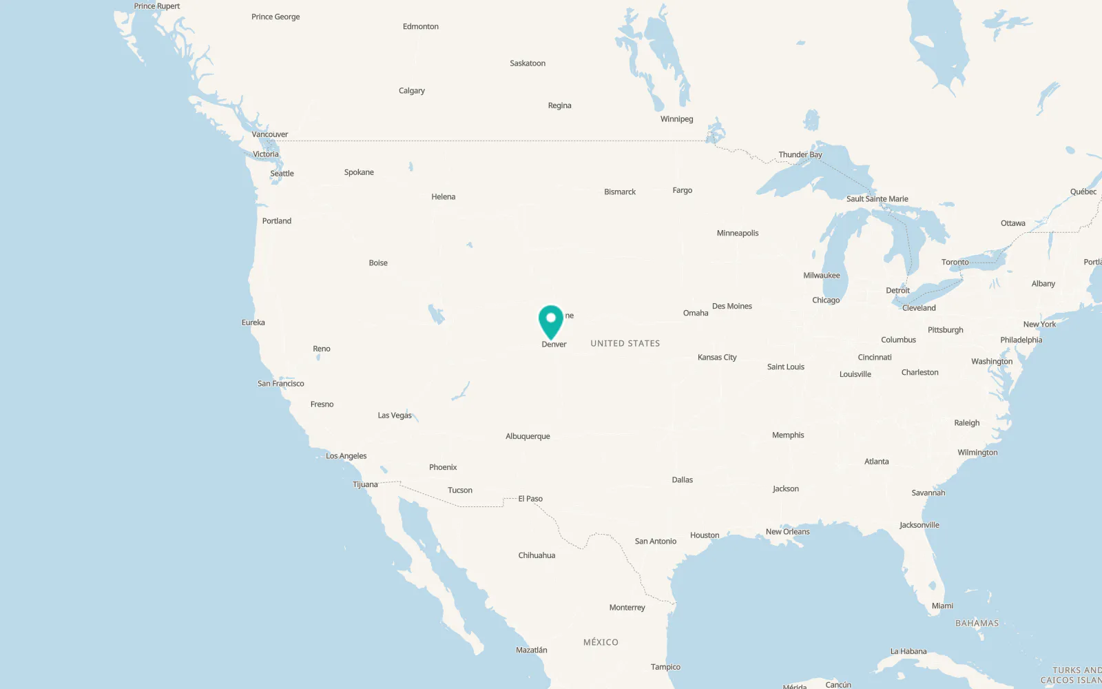 Map of West Pleasant View