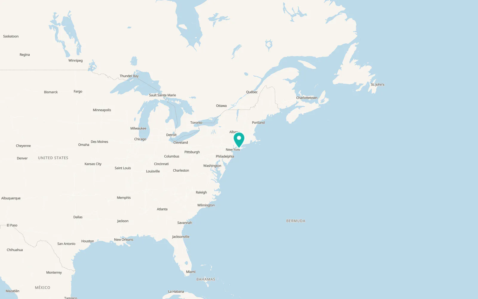 Map of West Sayville