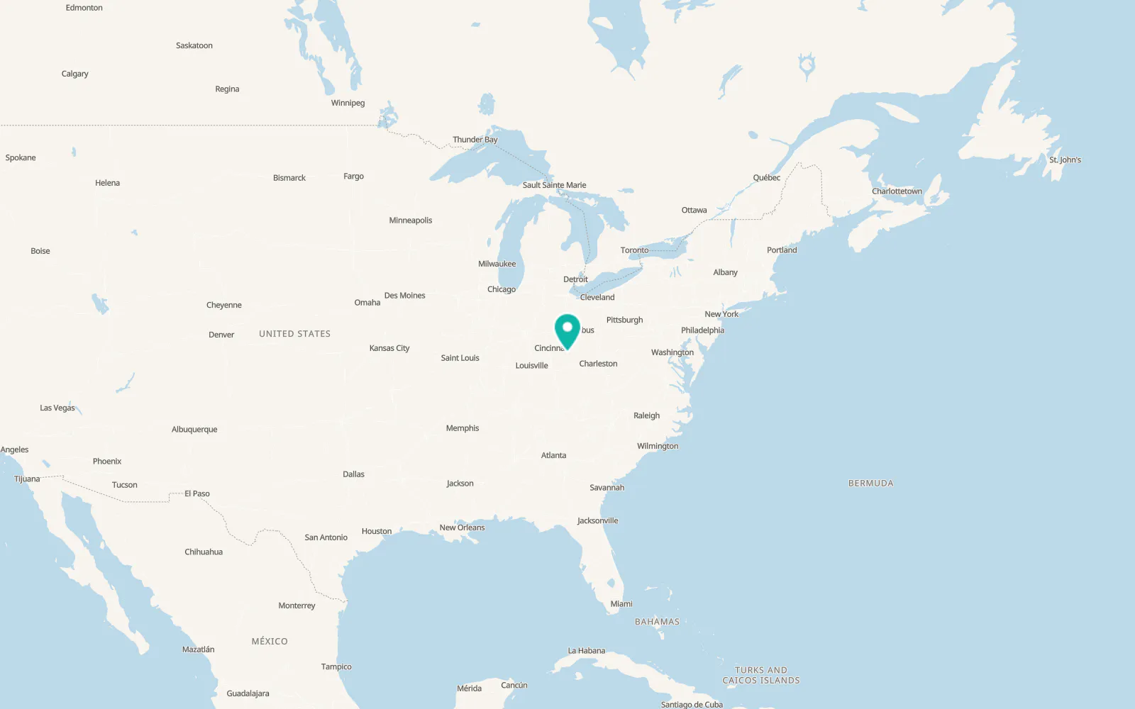 Map of West Union