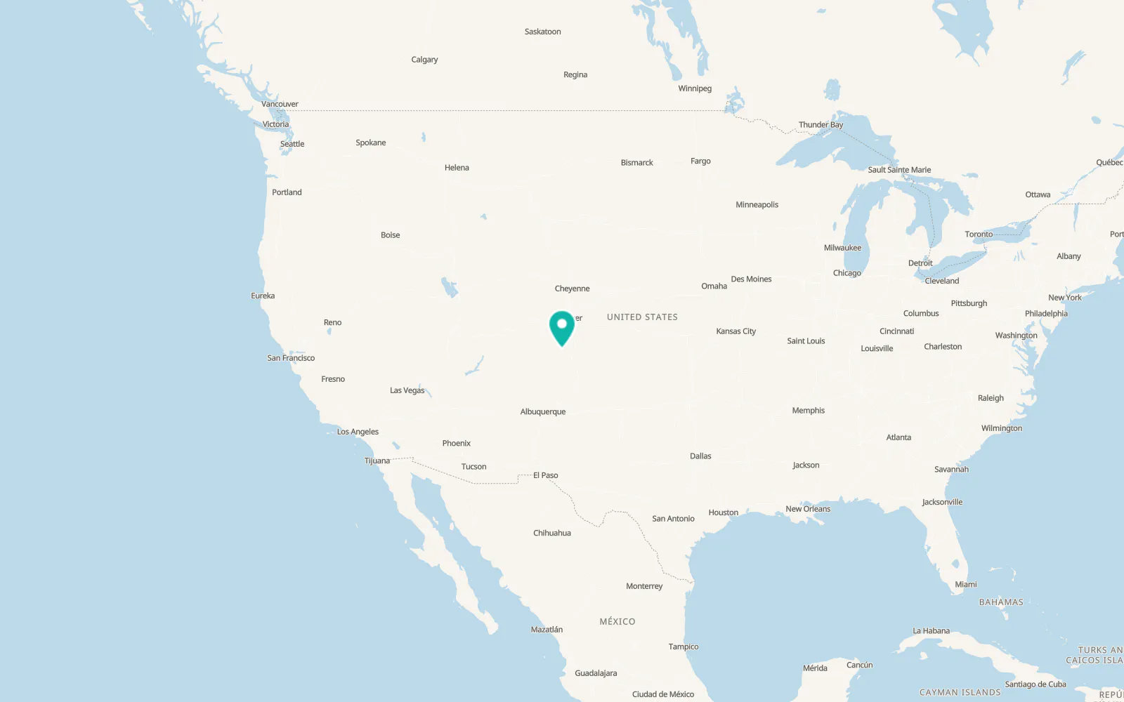 Map of Westcliffe