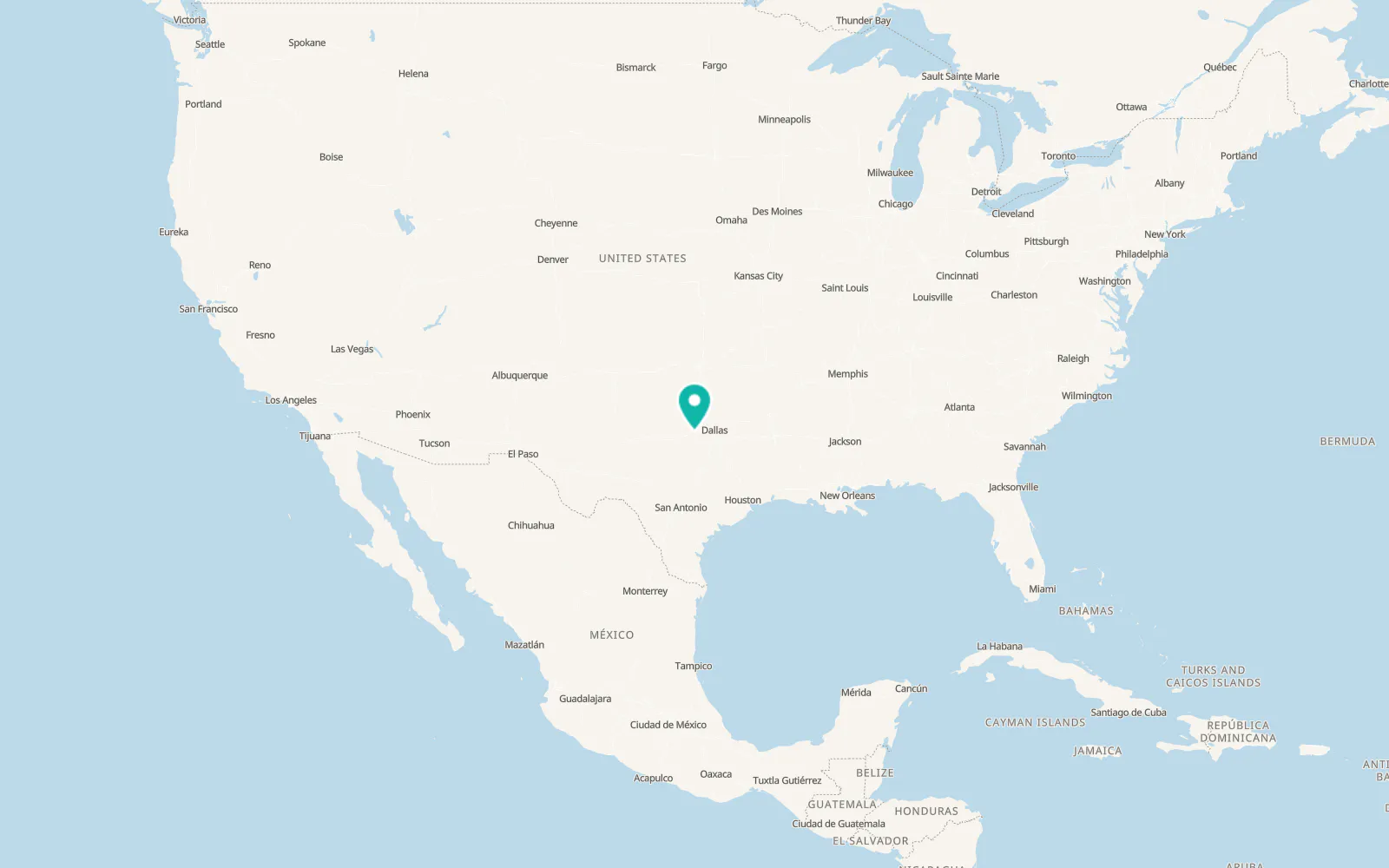 Map of Western Lake