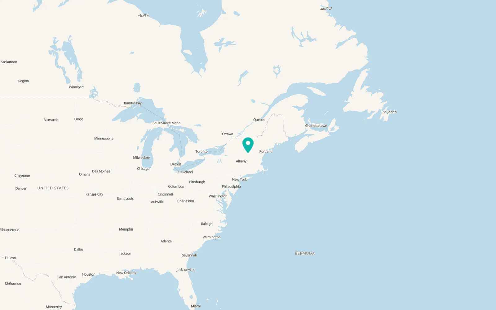 Map of Weston