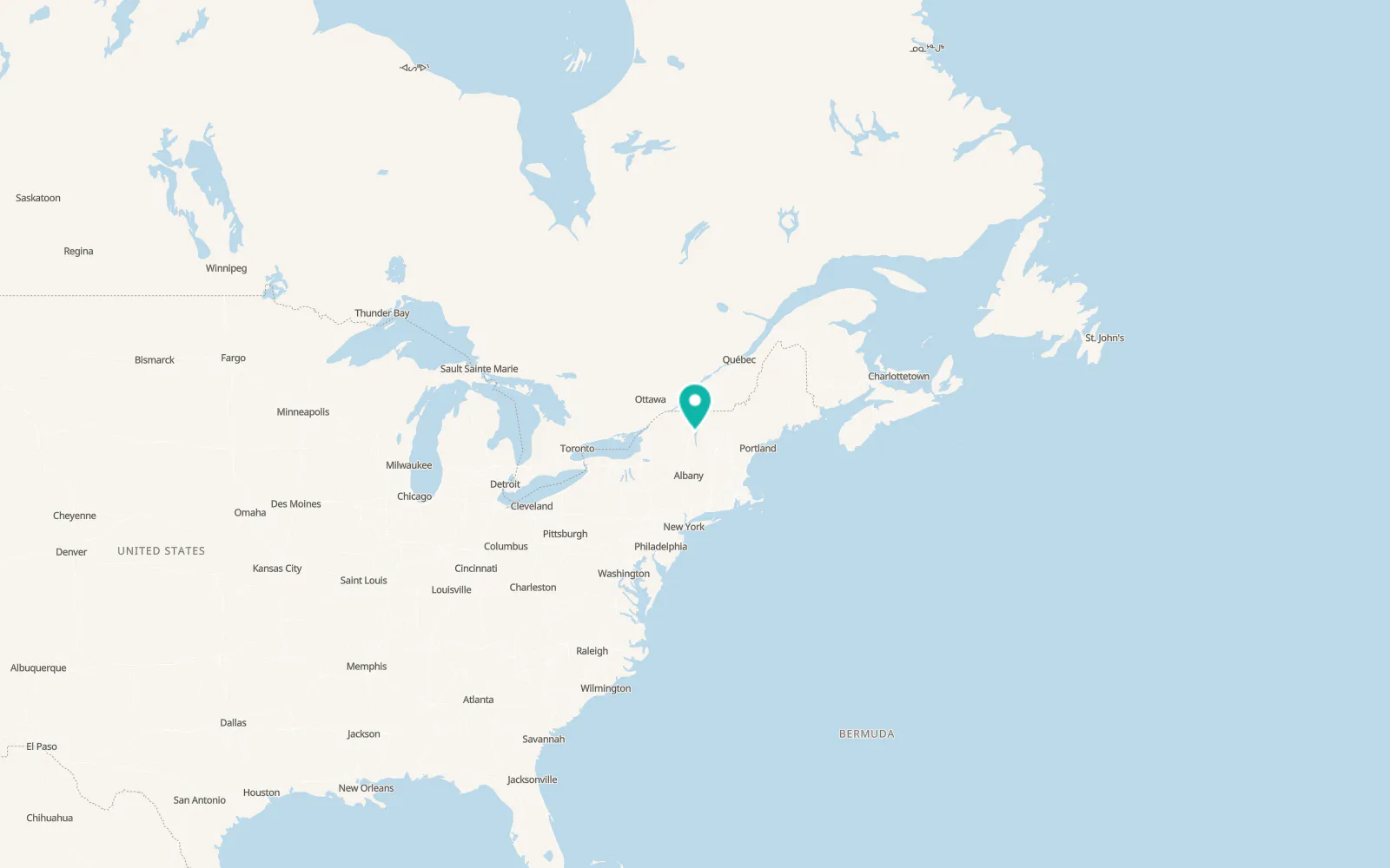 Map of Westport