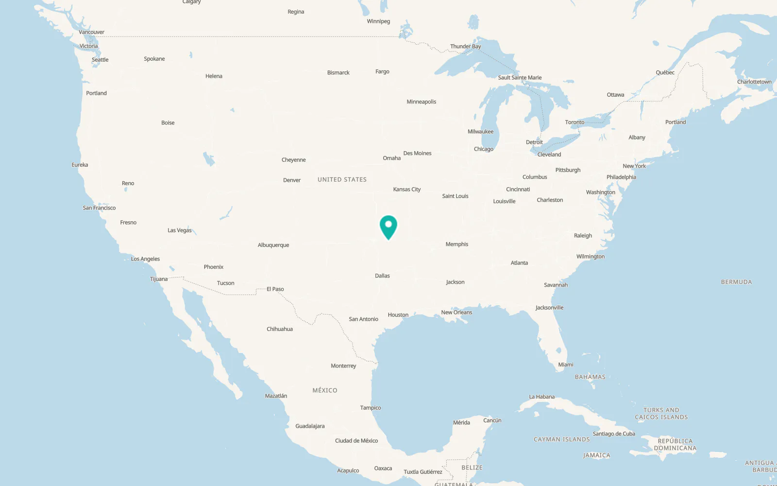 Map of Wetumka