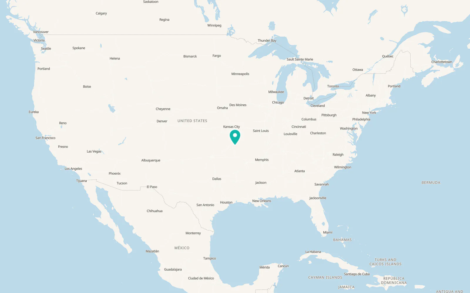 Map of Wheaton