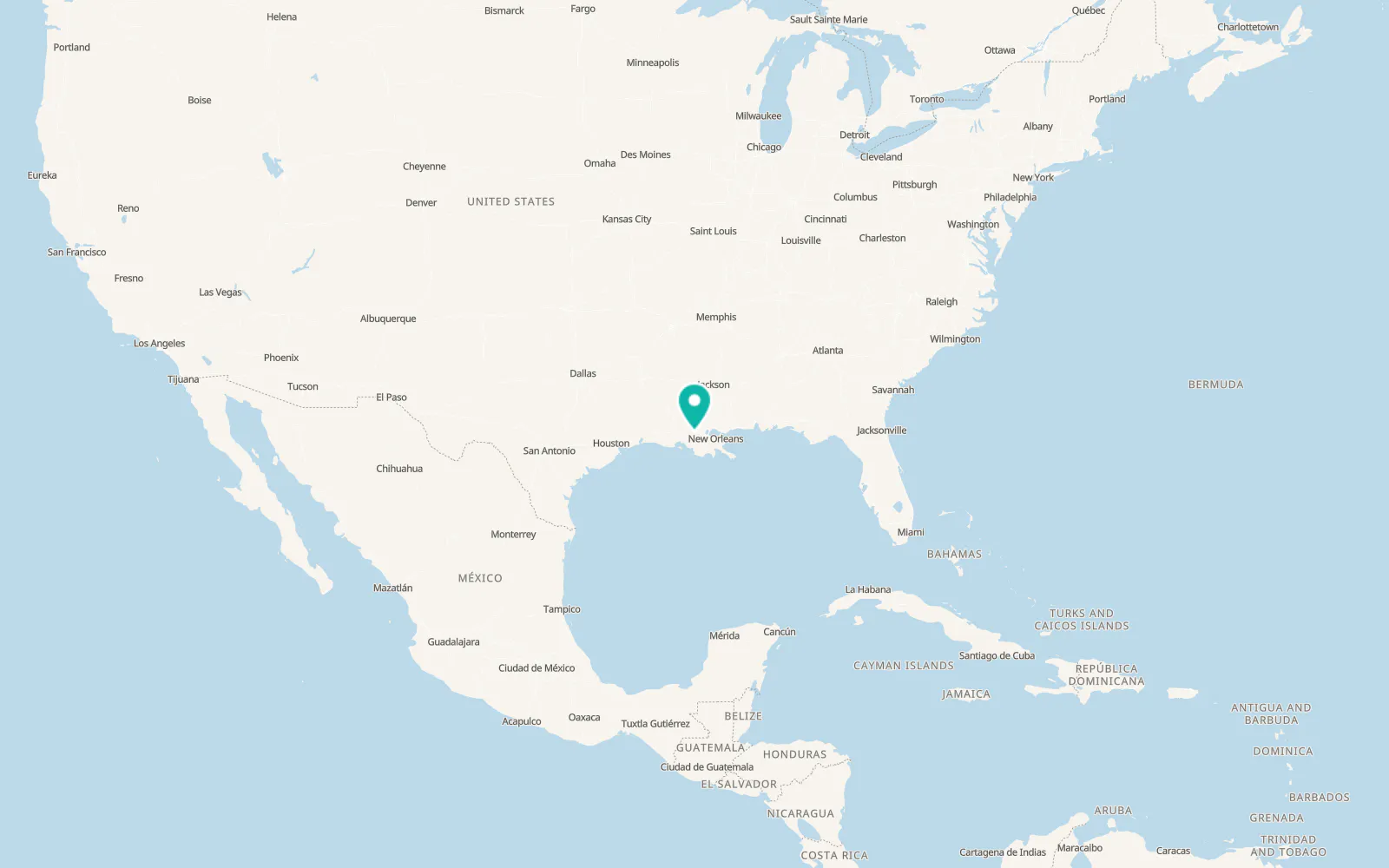 Map of White Castle