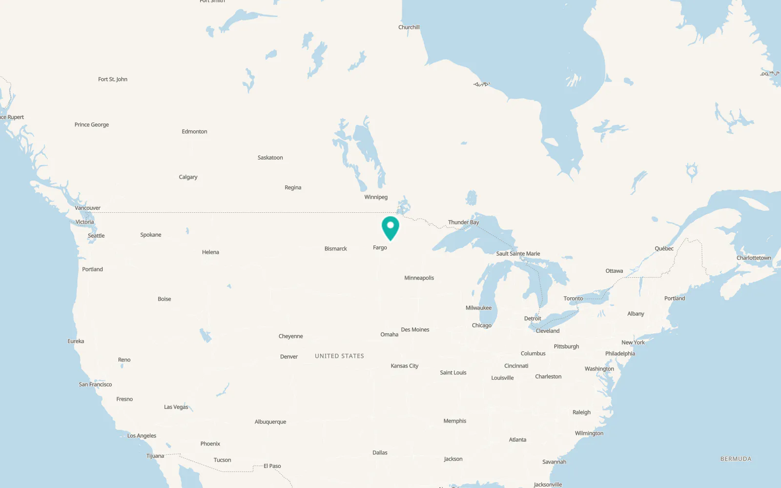 Map of White Earth