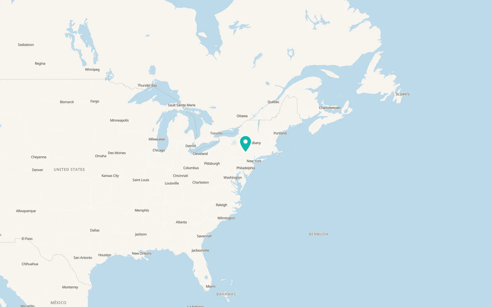 Map of White Mills