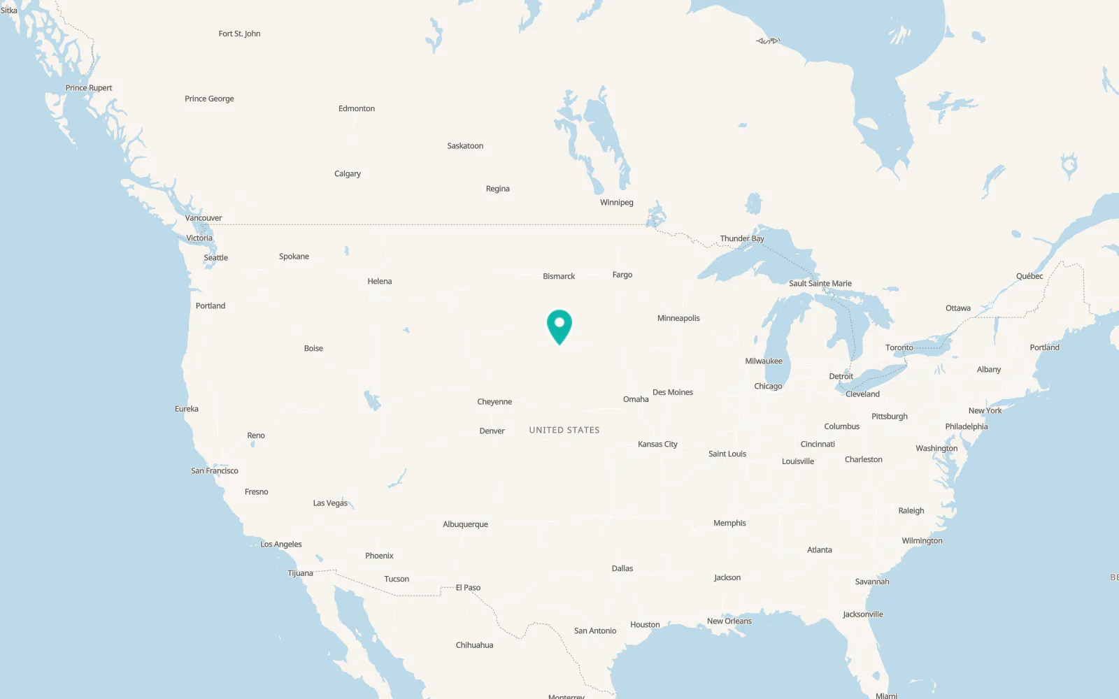 Map of White River