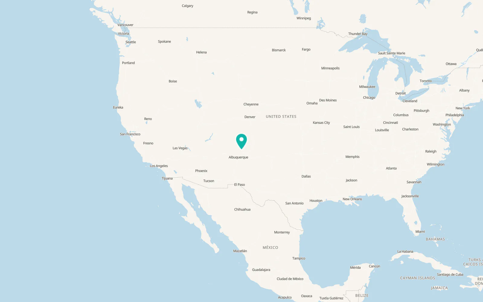 Map of White Rock