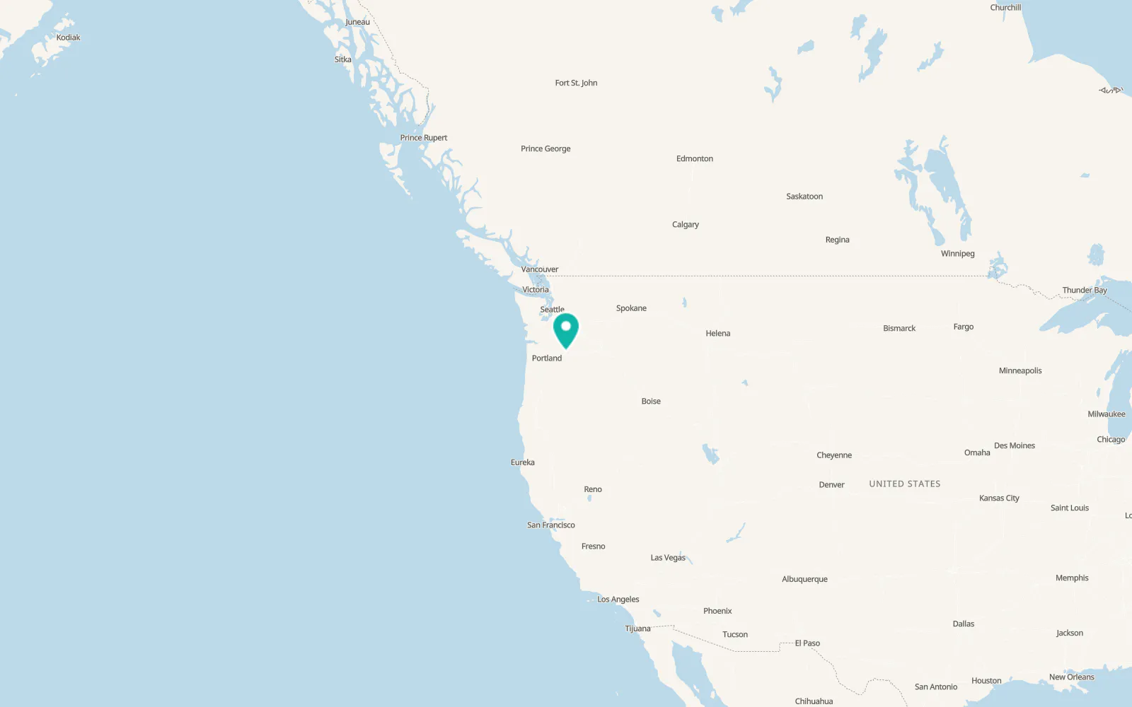 Map of White Salmon