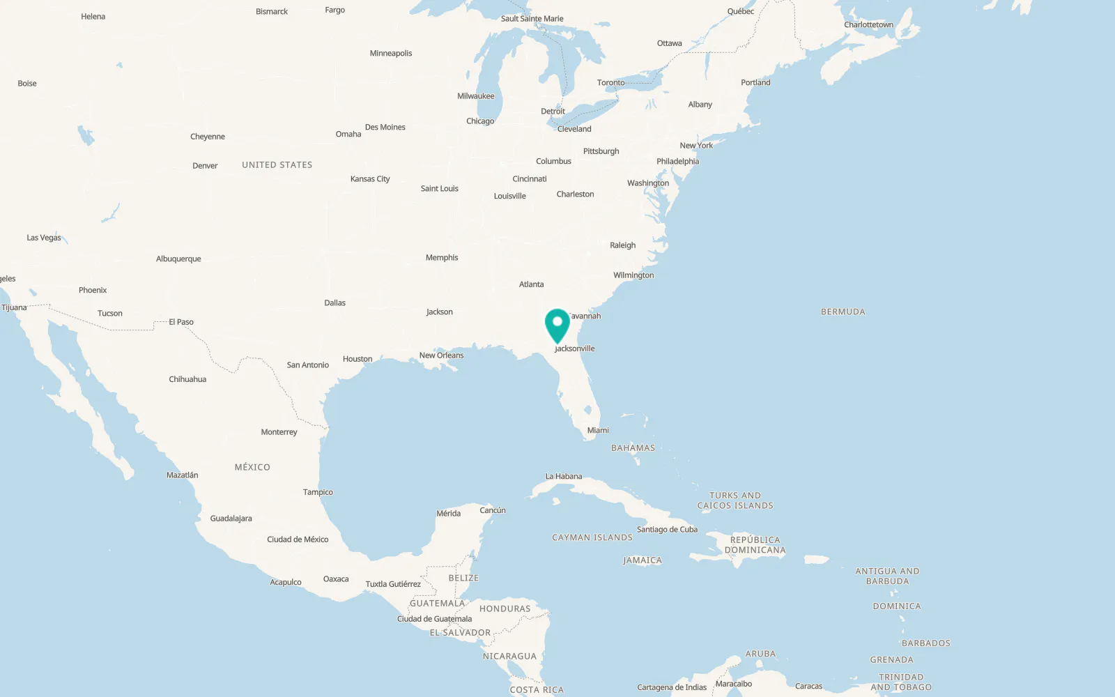 Map of White Springs