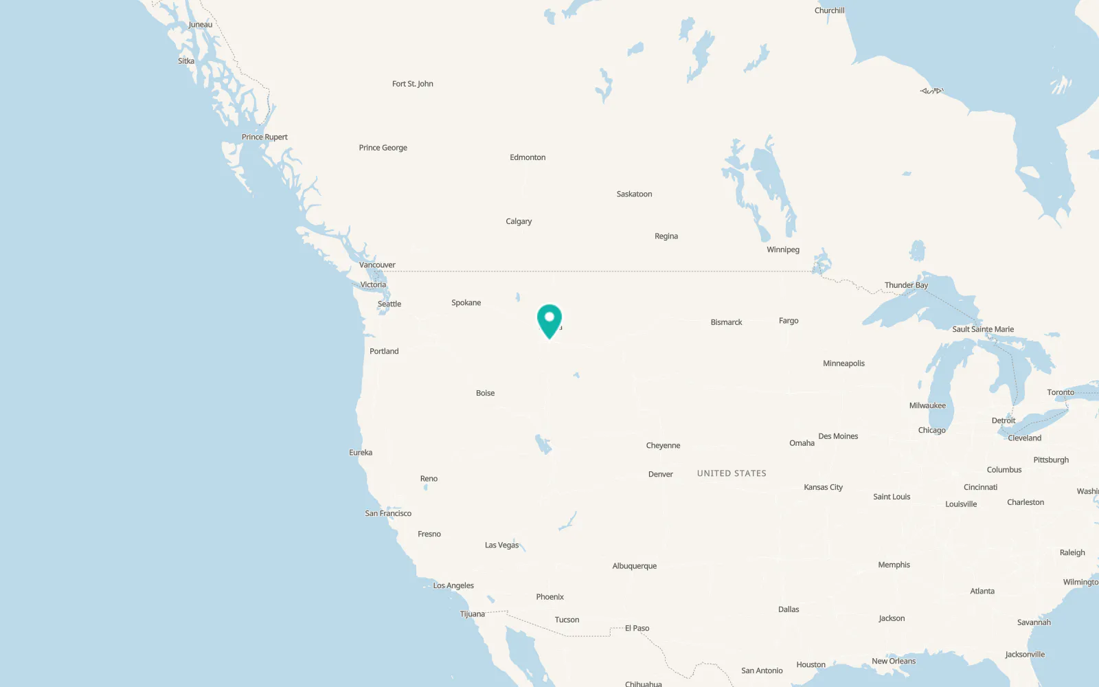 Map of Whitehall