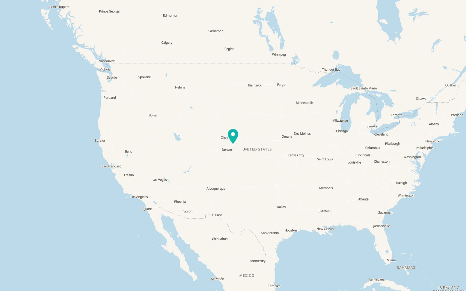 Map of Wiggins