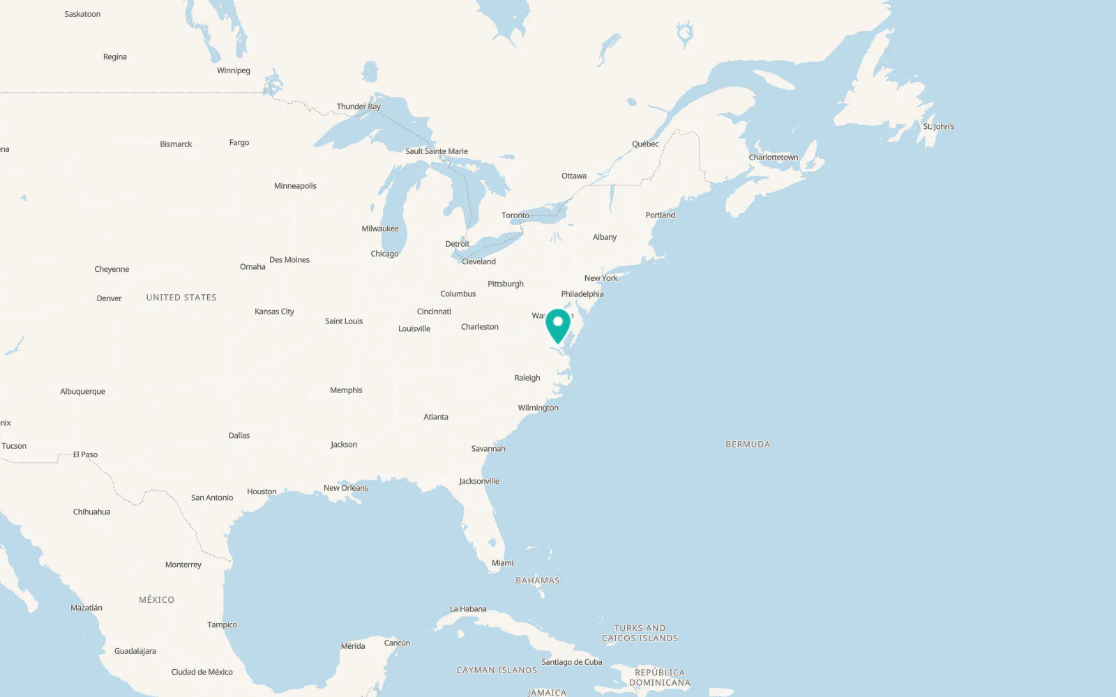 Map of Williamsburg