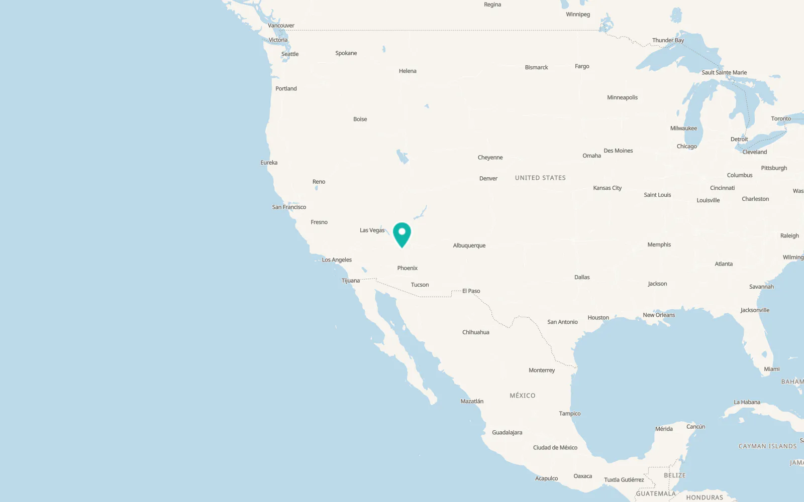 Map of Williamson
