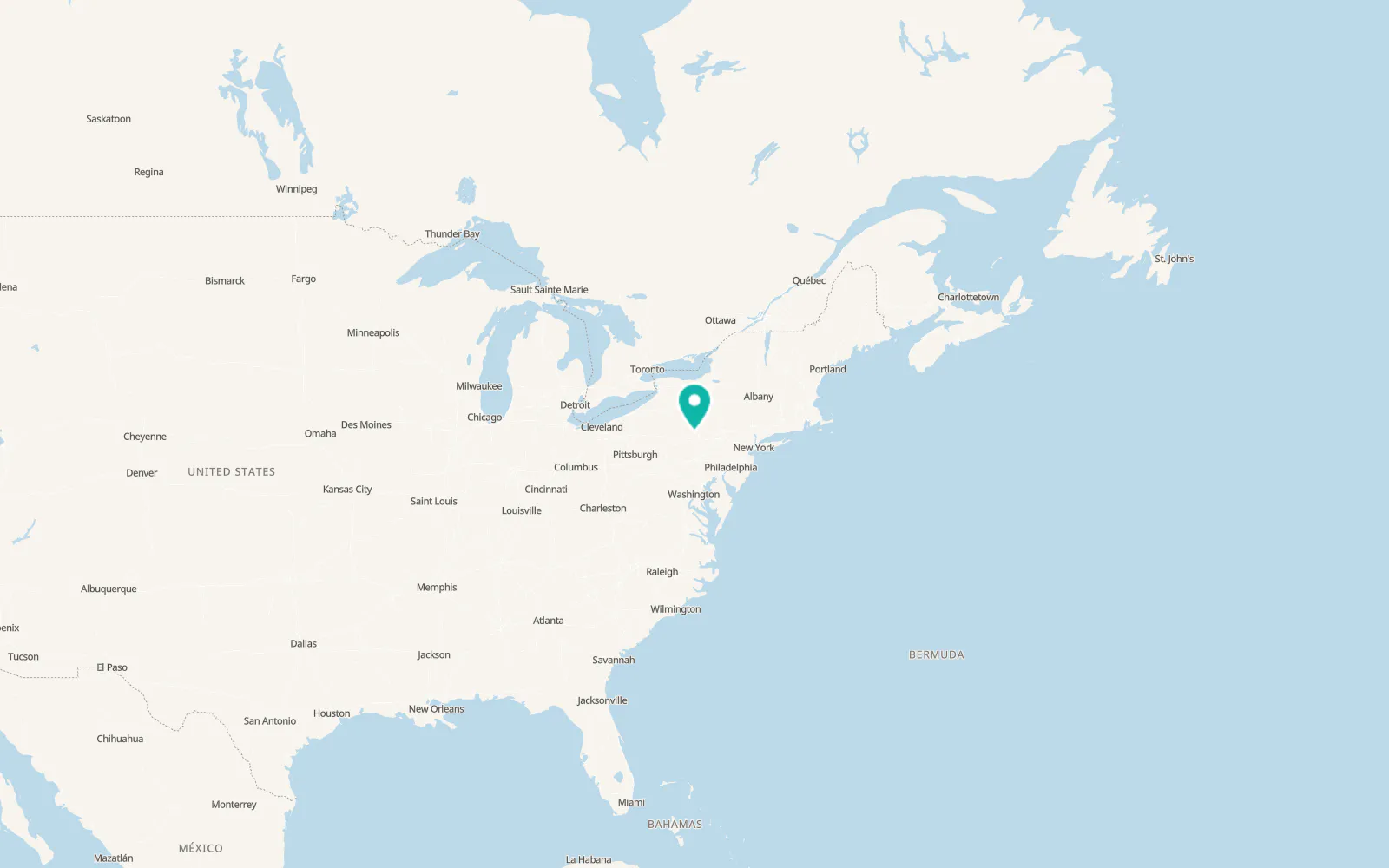 Map of Williamsport