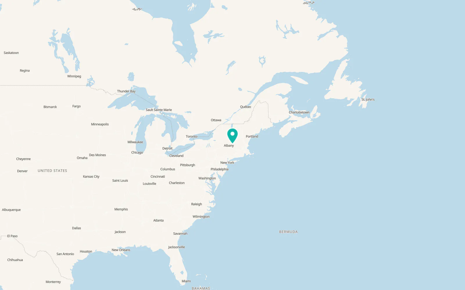Map of Williamstown