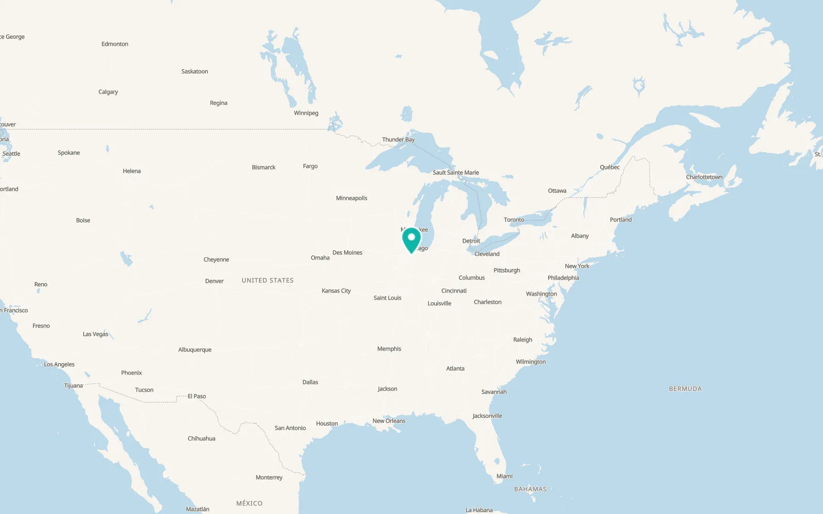 Map of Wilmington