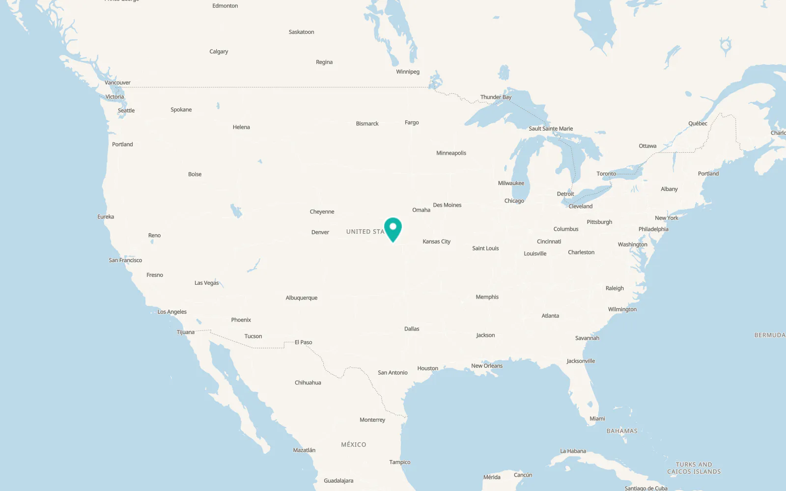 Map of Wilson