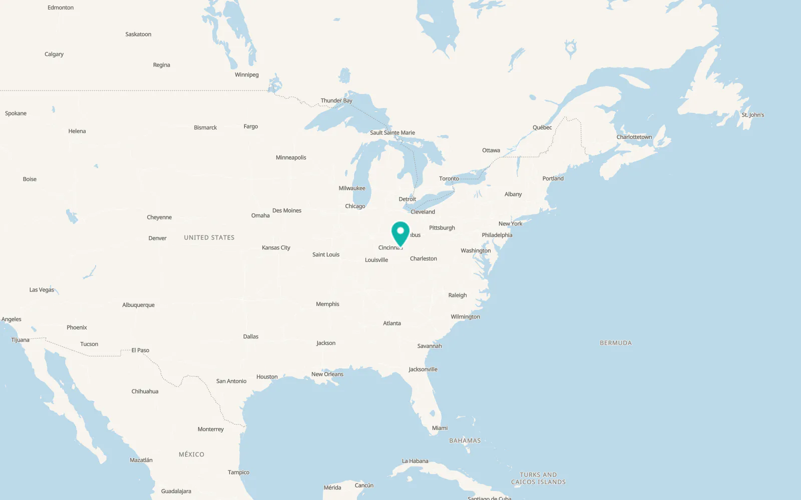Map of Winchester