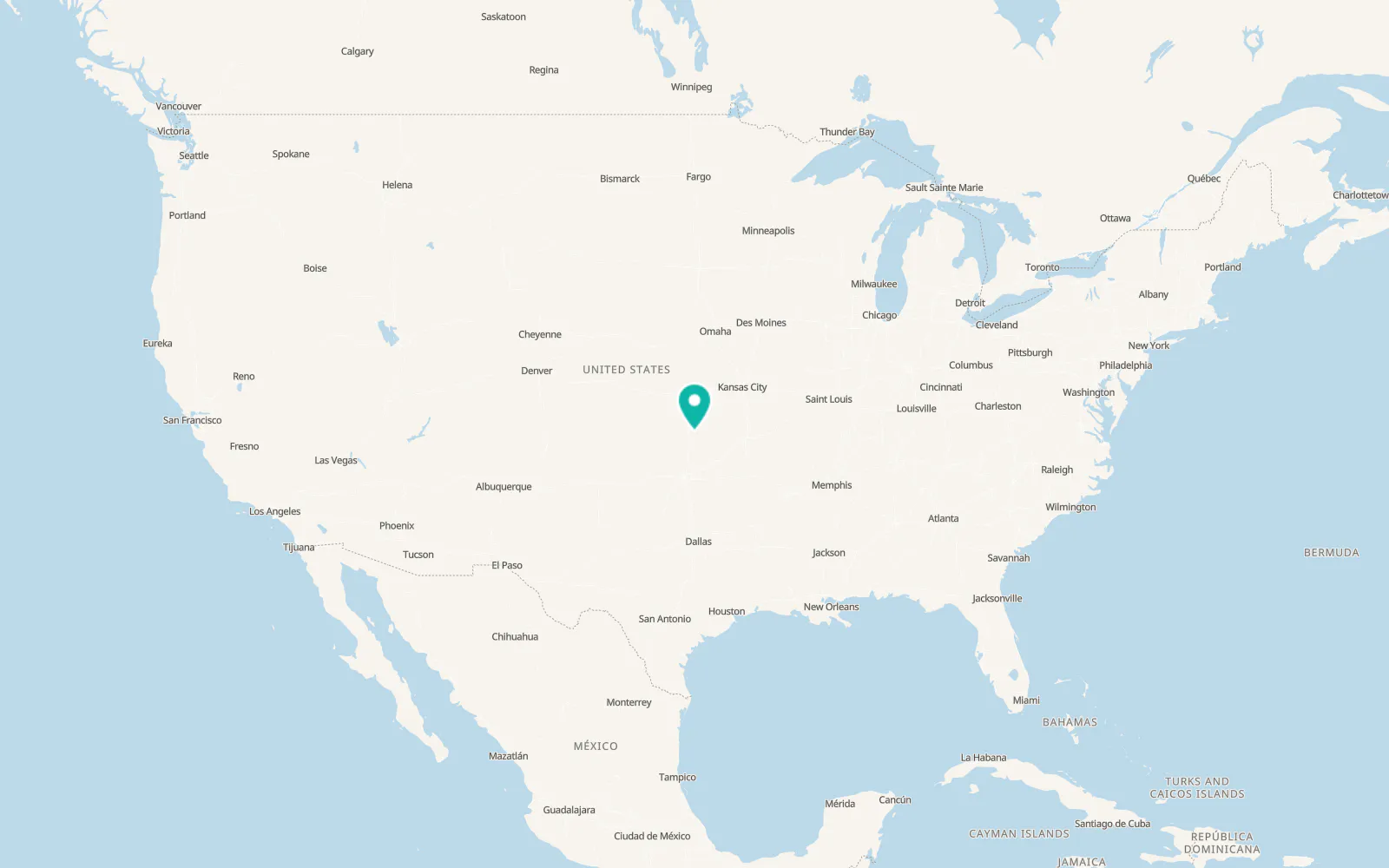 Map of Winfield
