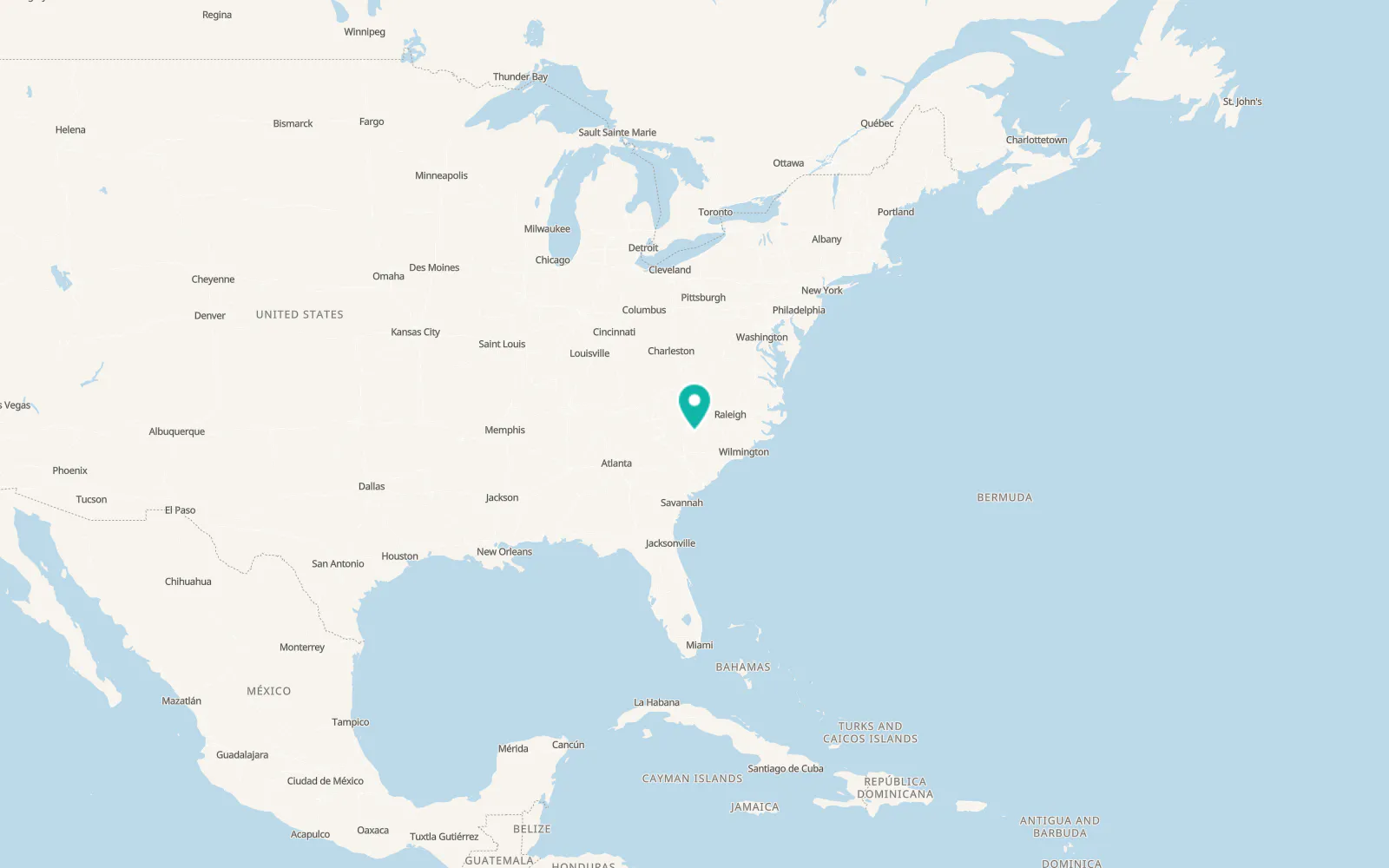 Map of Wingate