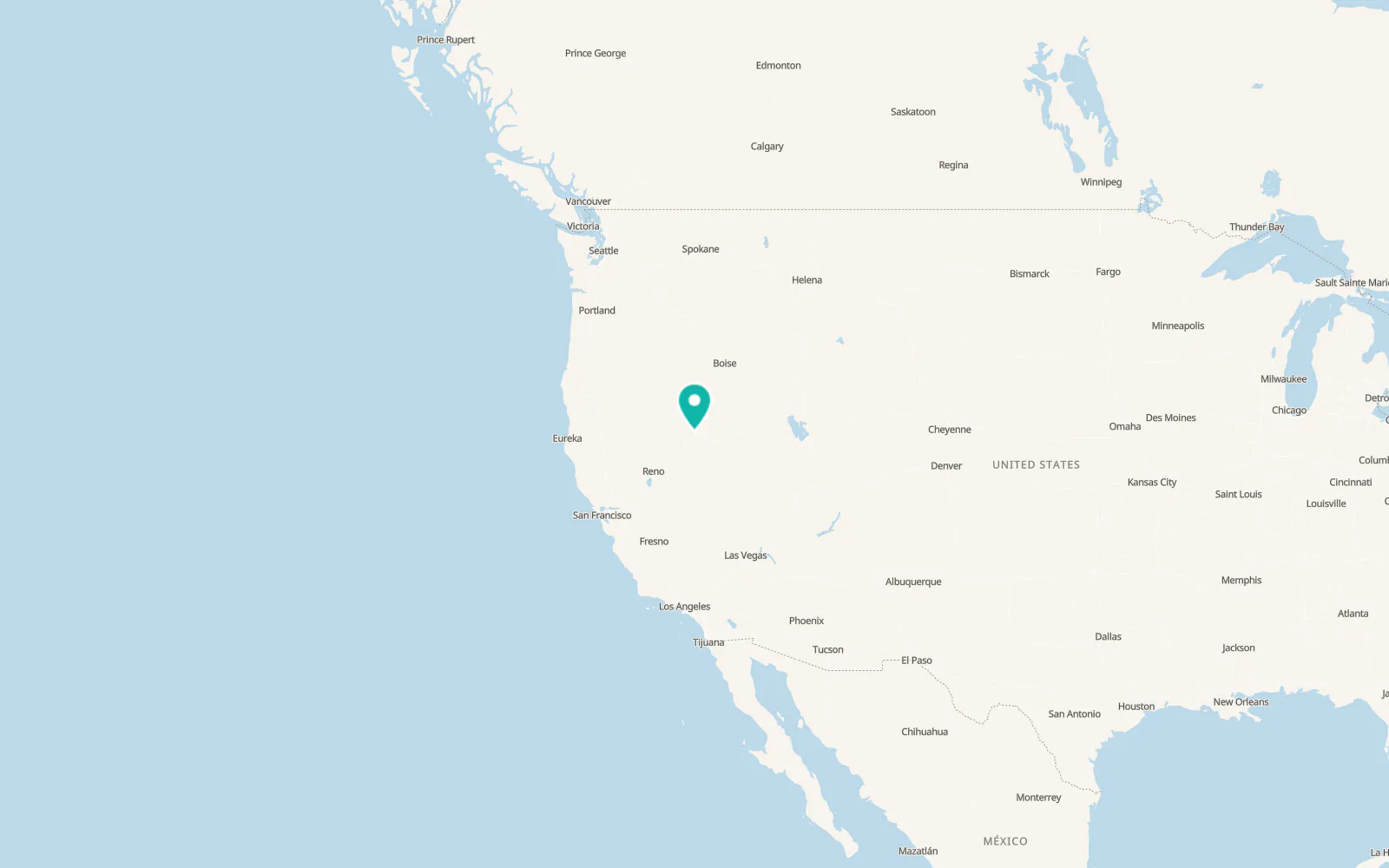 Map of Winnemucca