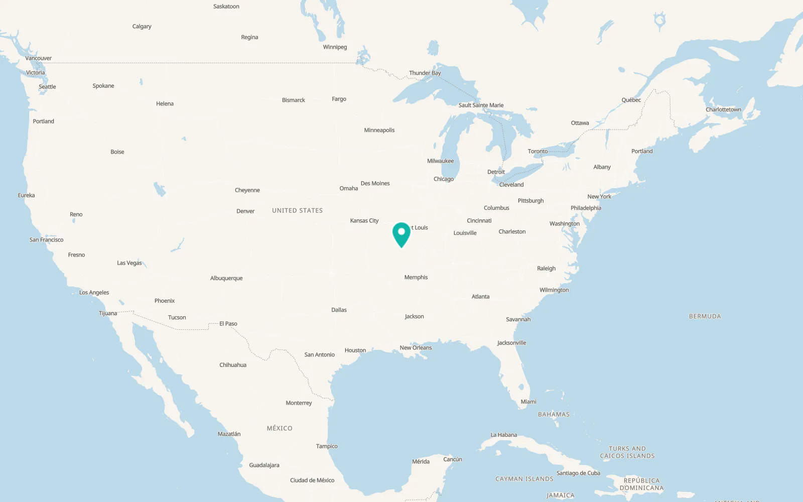 Map of Winona