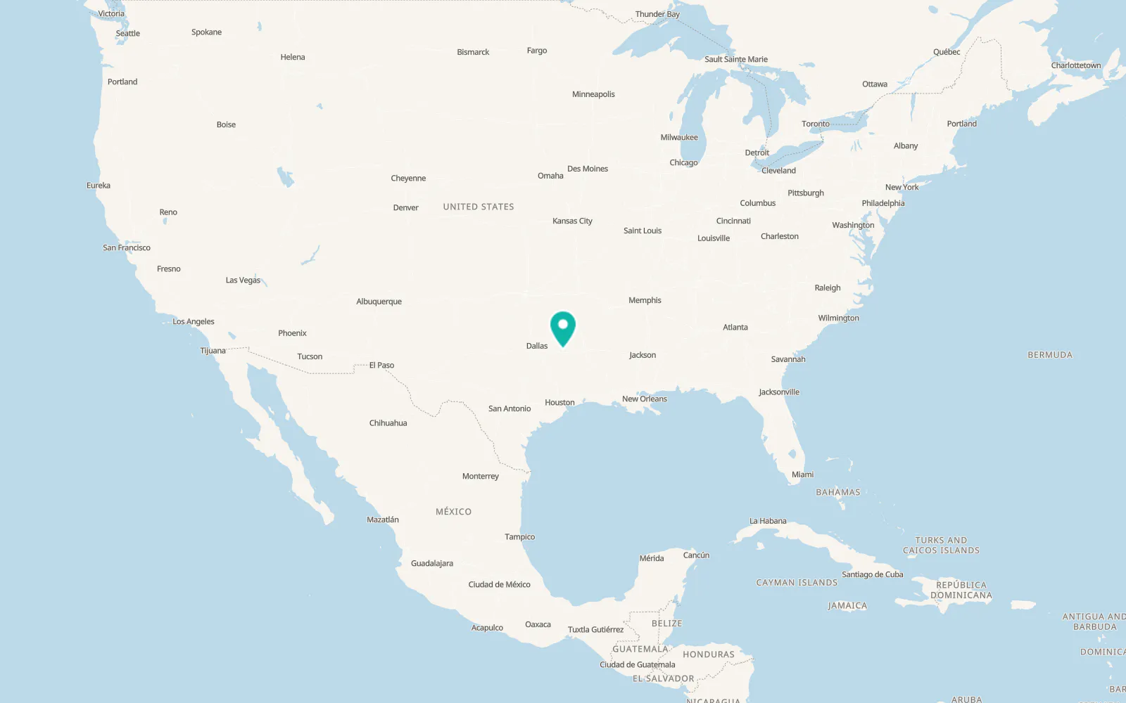 Map of Winona