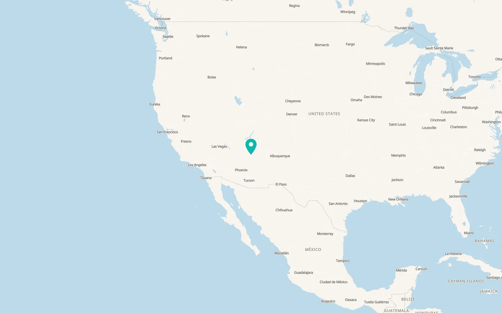 Map of Winslow