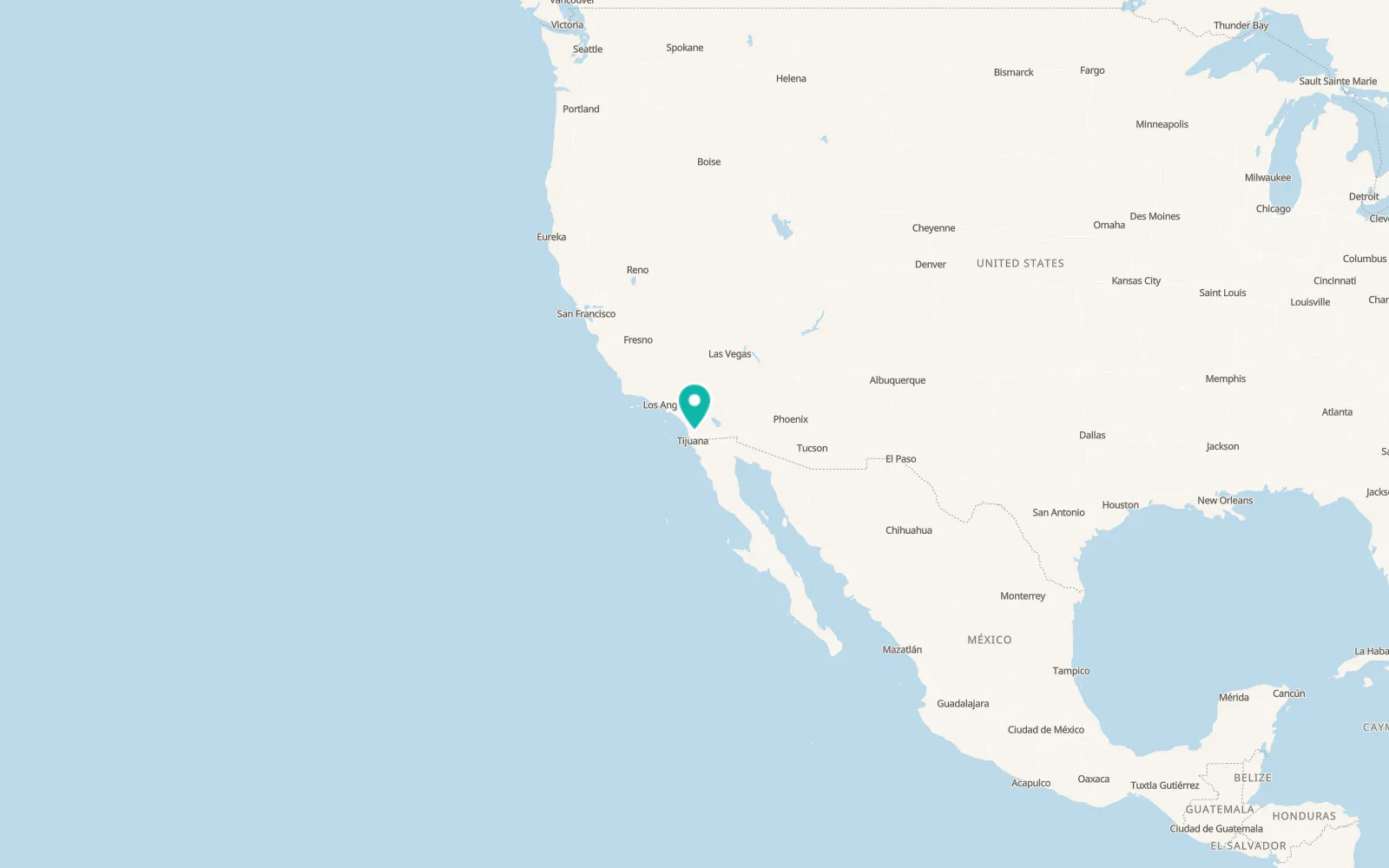 Map of Winter Gardens