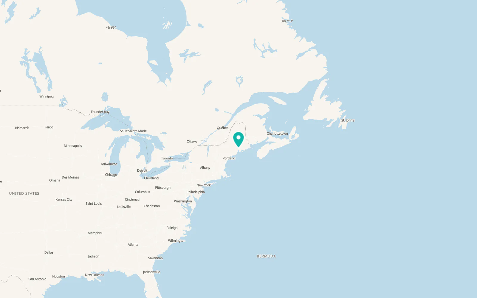 Map of Winterport