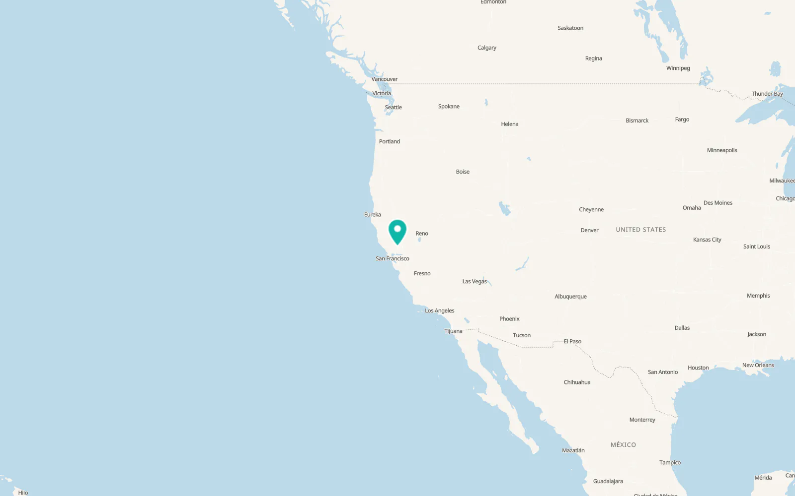 Map of Winters