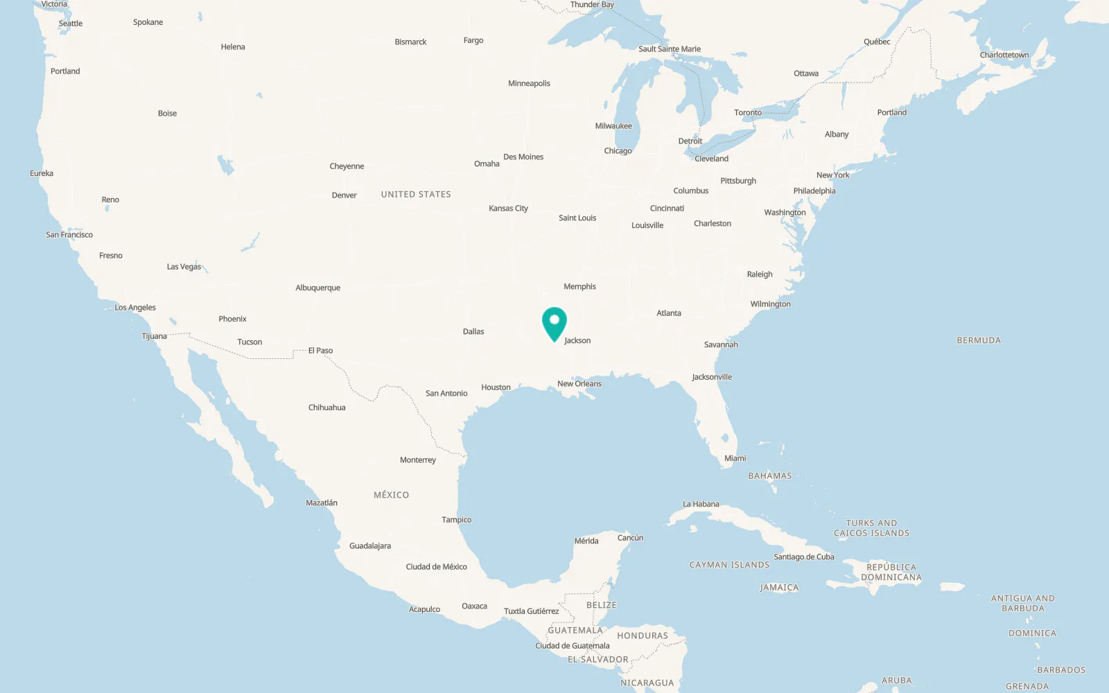 Map of Wisner