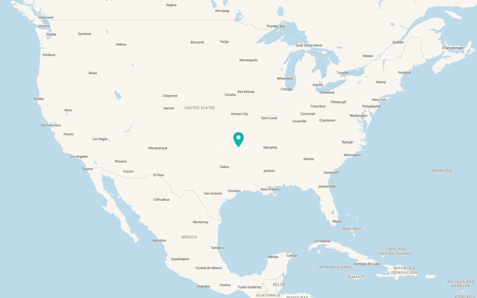Map of Wister