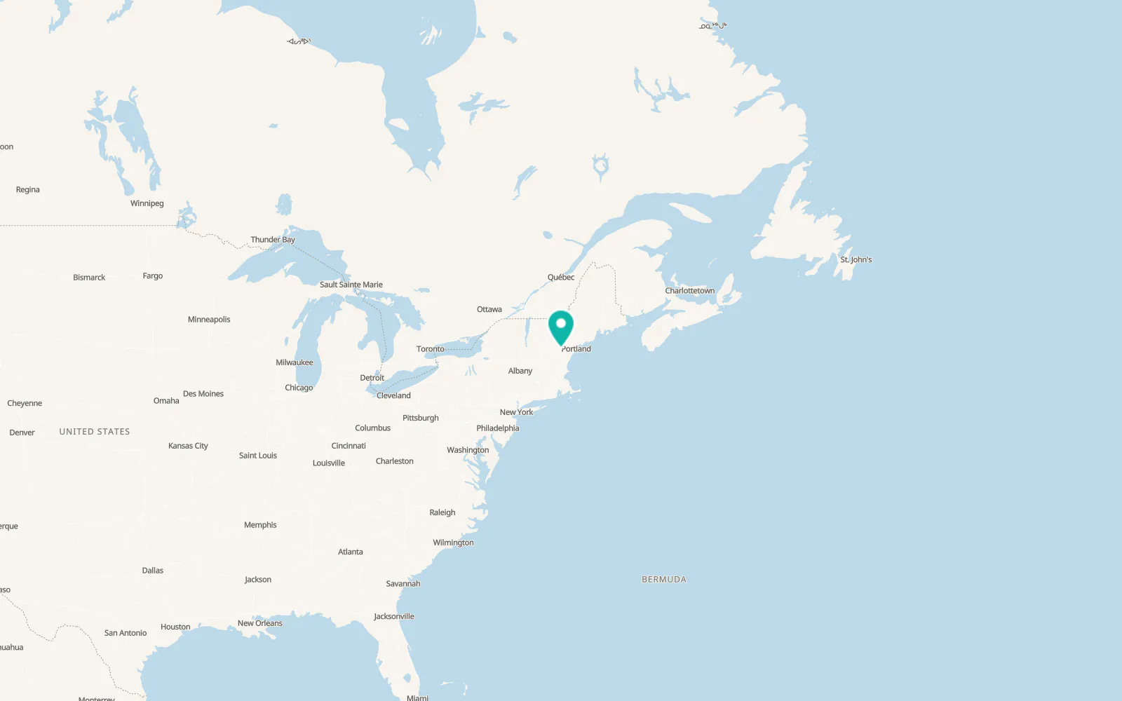 Map of Wolfeboro