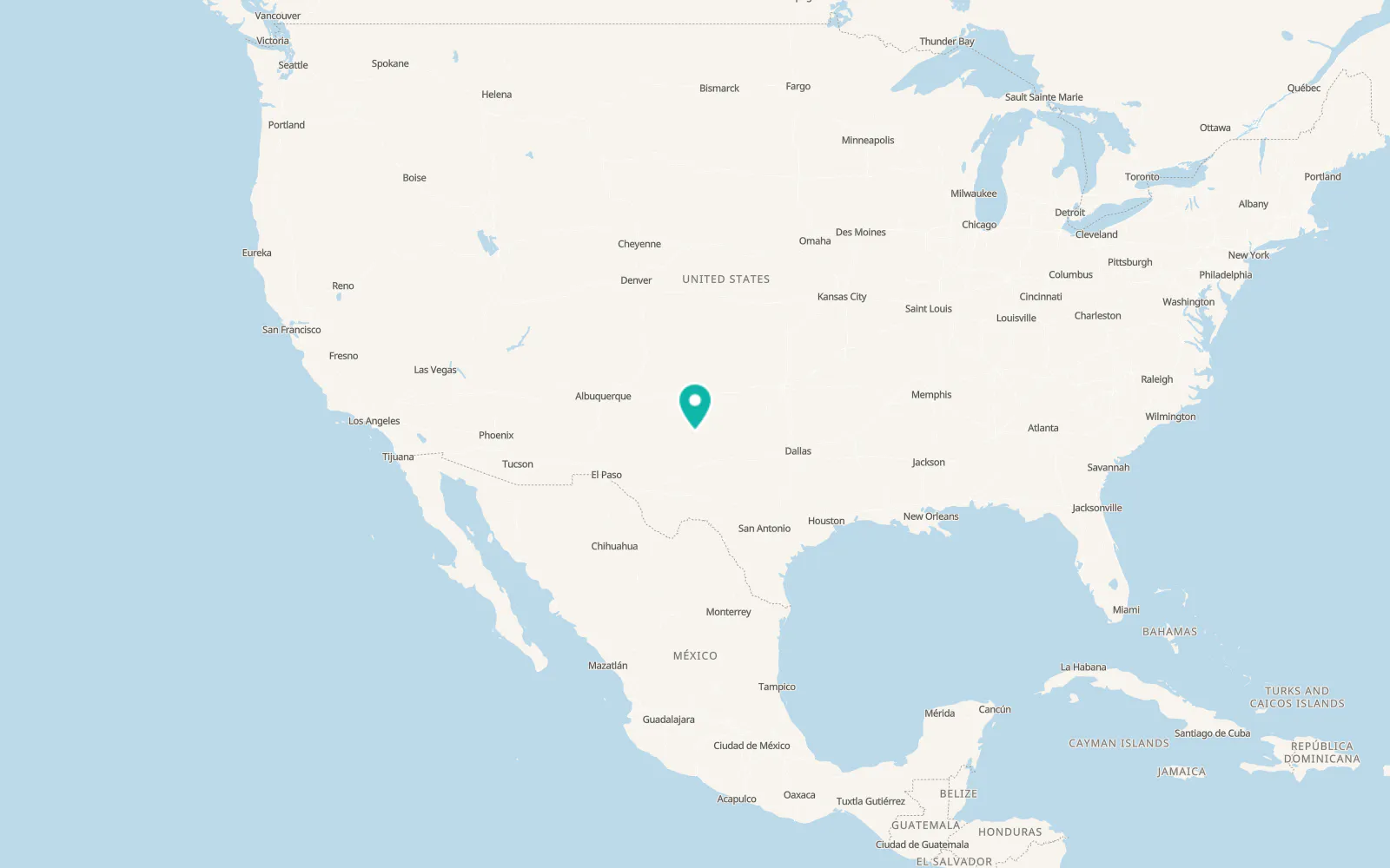 Map of Wolfforth
