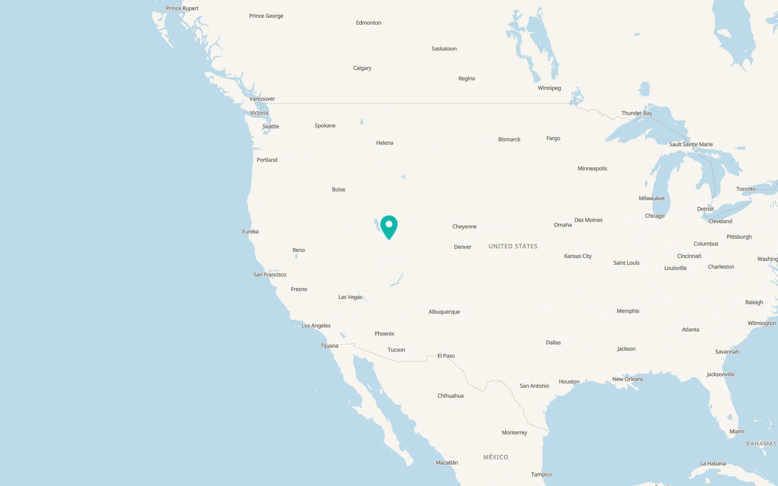 Map of Woodland Hills