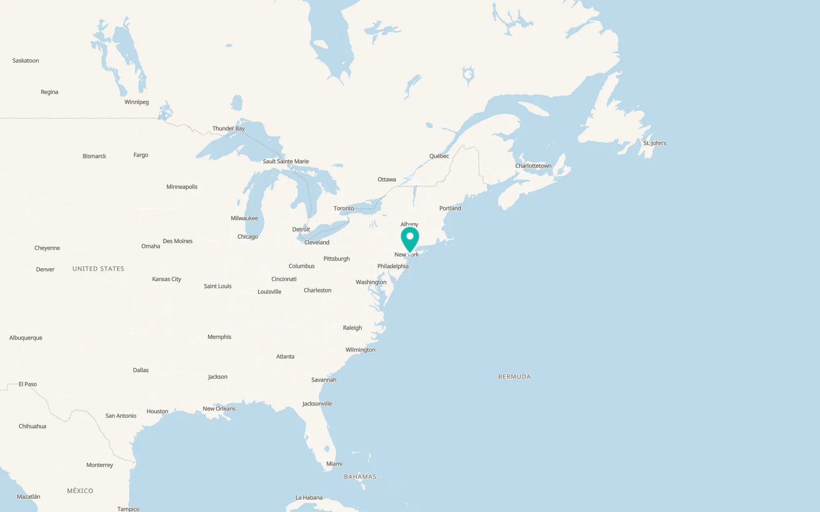 Map of Woodsburgh