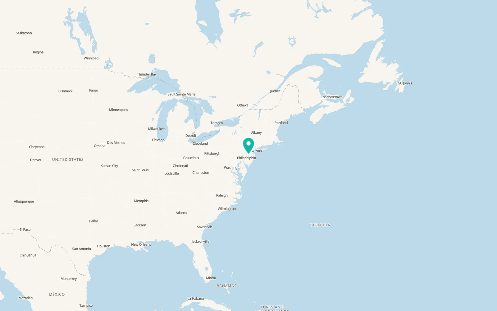 Map of Woodside