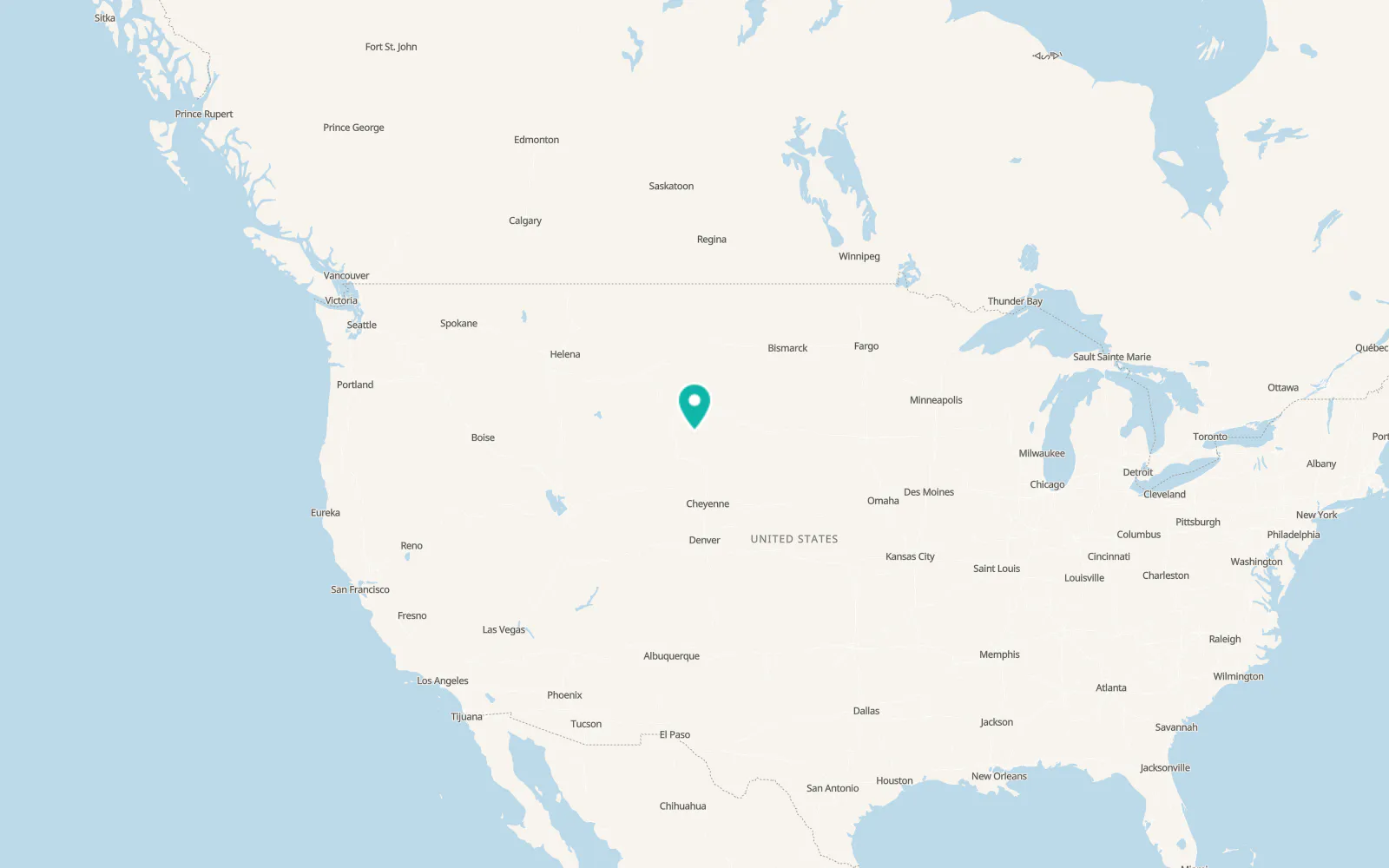 Map of Wright