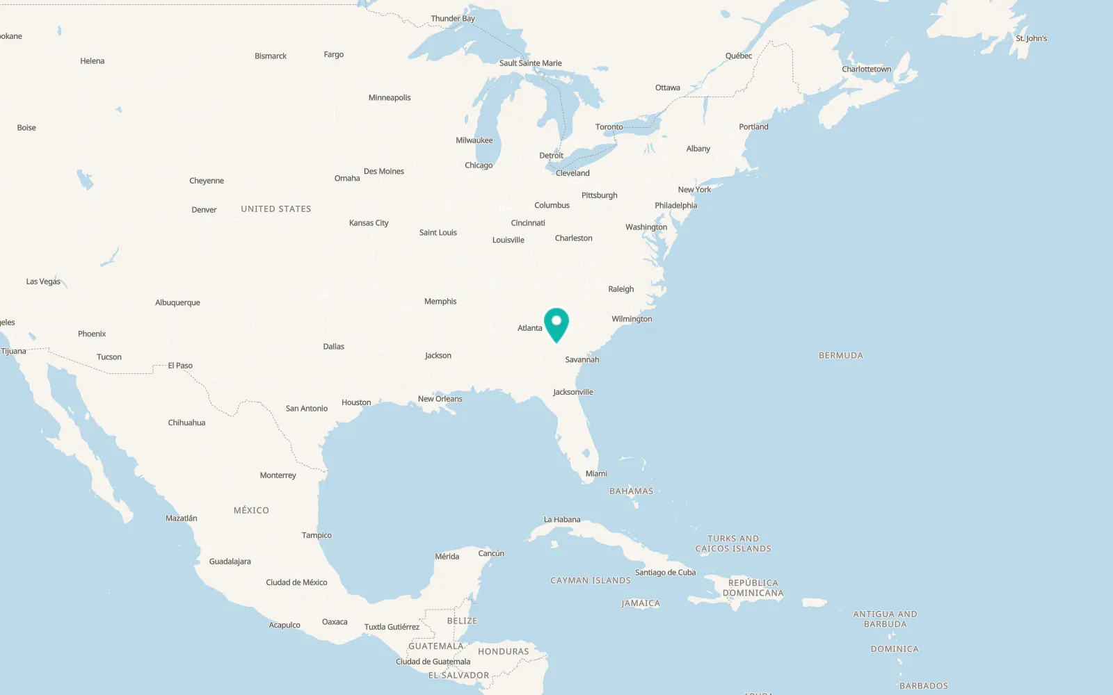 Map of Wrightsville