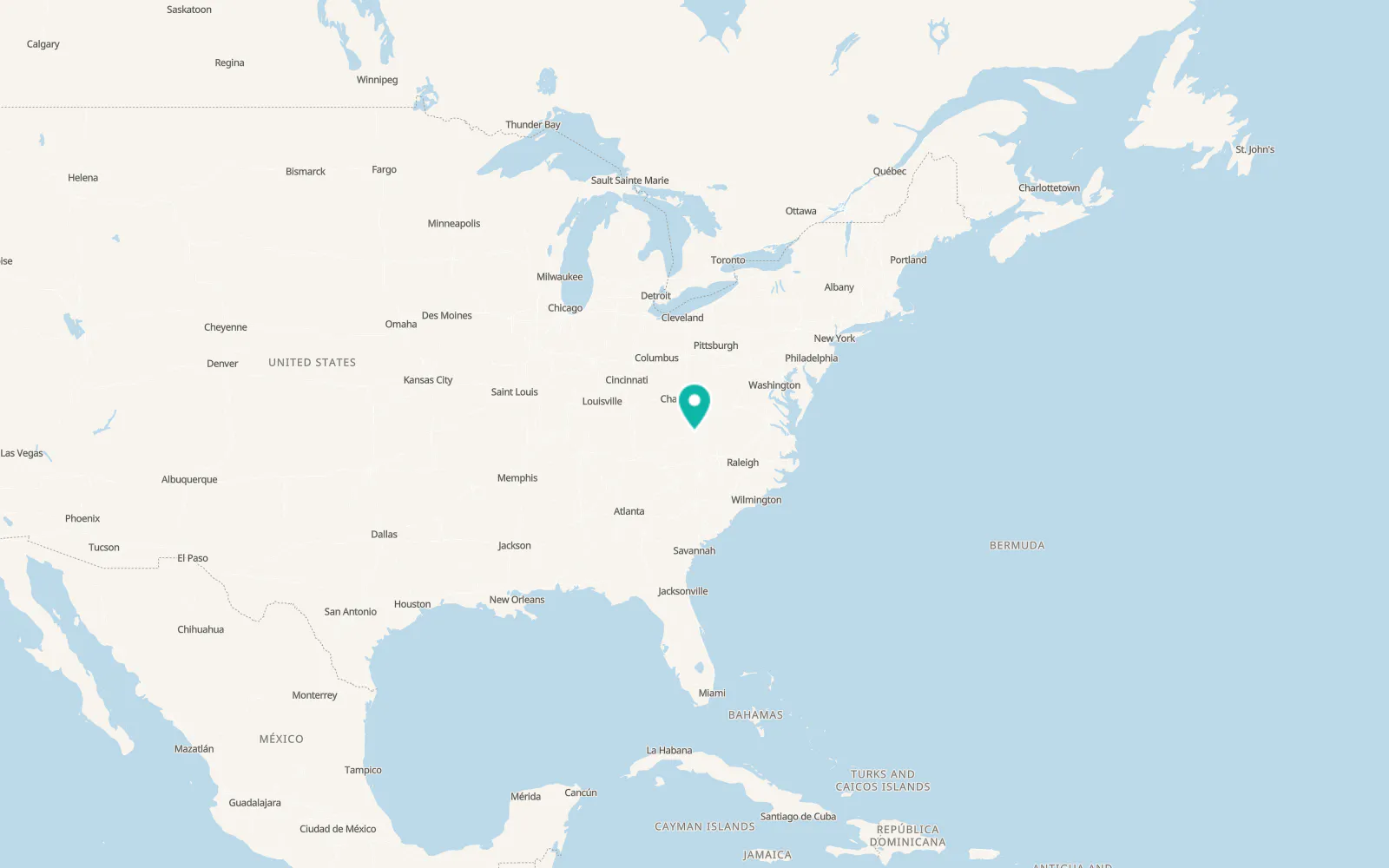 Map of Wytheville