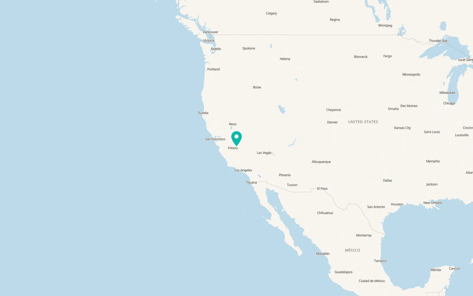 Map of Yokuts Valley