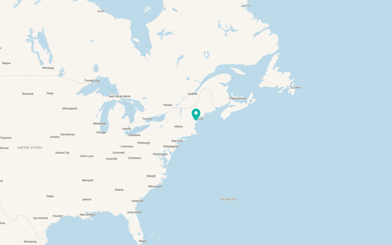 Map of York Beach