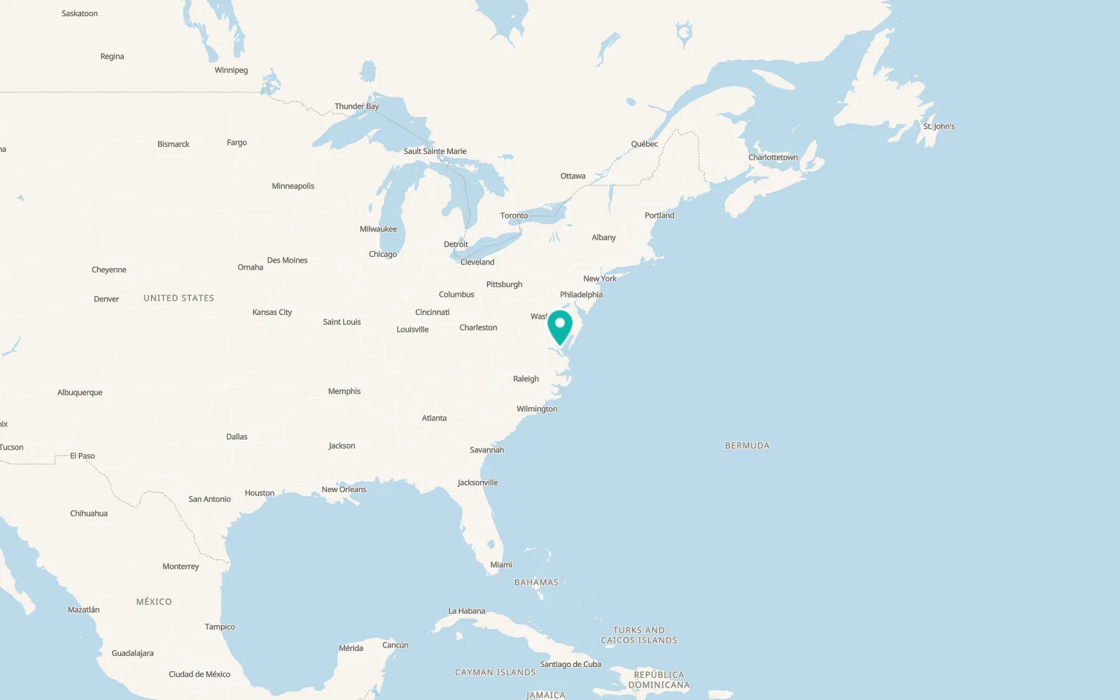 Map of Yorktown