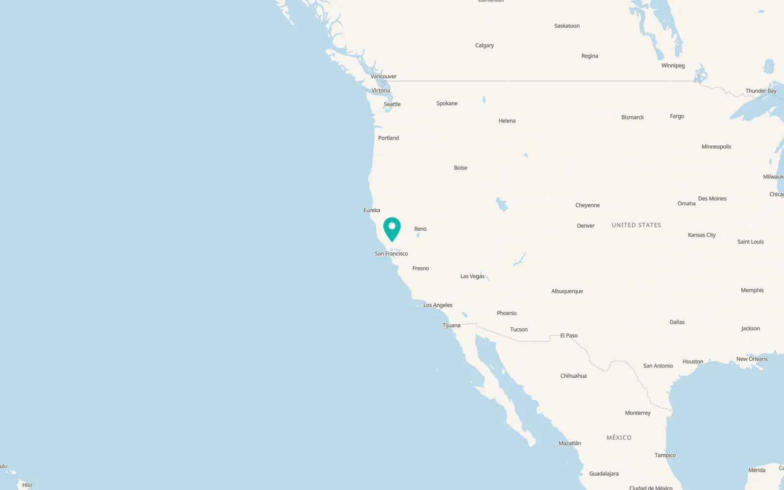Map of Yountville