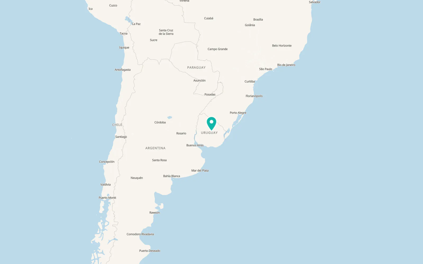Map of Blanquillo