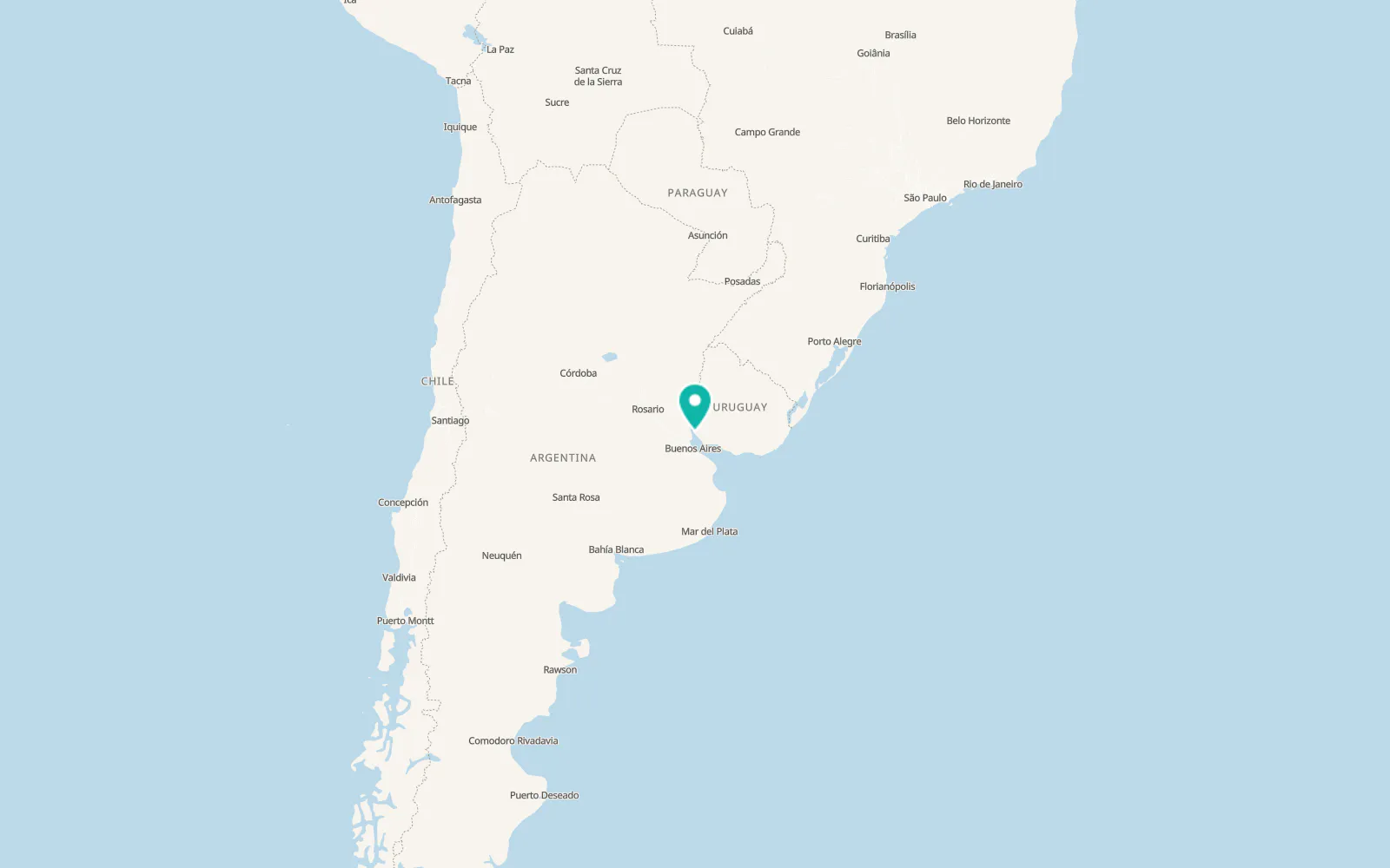 Map of Carmelo